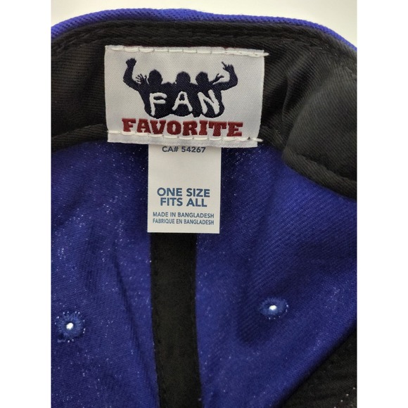 Jacksonville Jumbo Shrimp Minor League Baseball Adjustable Cap Hat Blue Gray - Picture 7 of 8